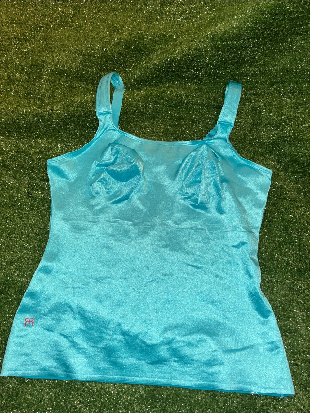 Ruby Ribbon Original Cami STYLE 3022 Tealish color EXCELLENT CONDITION